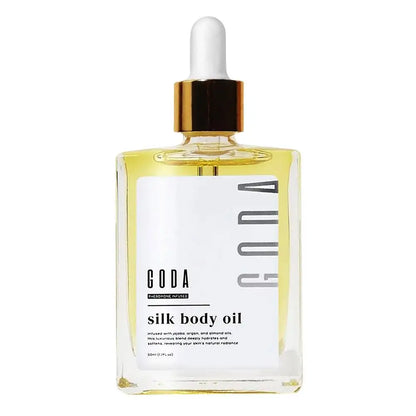 GODA Silk Body Oil Pheromone Fragrance Essential Oil Crafted For Mature Skin Promotes Skin Renewal Reduce Blemish Body Skincare