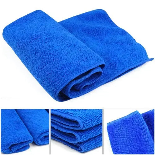 Microfiber Towels + Detailing Pad