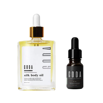 GODA Silk Body Oil Pheromone Fragrance Essential Oil Crafted For Mature Skin Promotes Skin Renewal Reduce Blemish Body Skincare